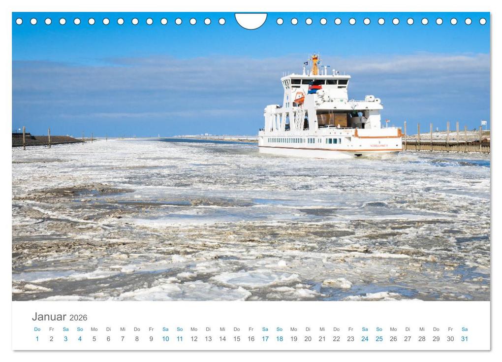Weitere Ansicht: Norderney Sehnsuchtskalender (Wandkalender 2026 DIN A4 quer), CALVENDO Monatskalender | Dietmar Scherf, Calvendo