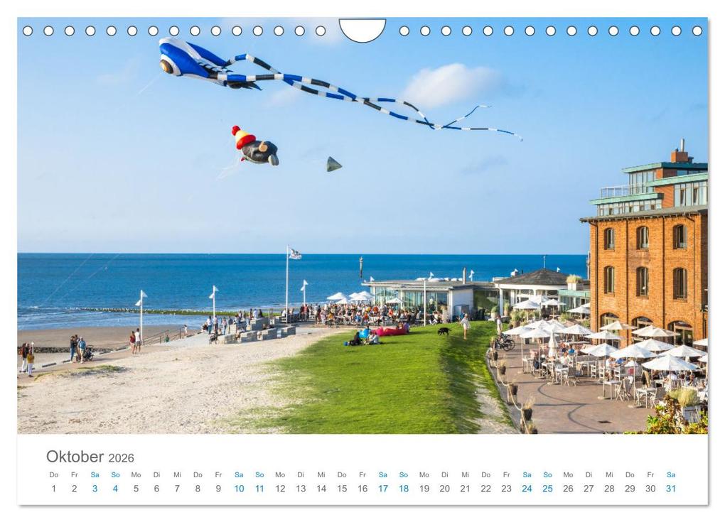 Weitere Ansicht: Norderney Sehnsuchtskalender (Wandkalender 2026 DIN A4 quer), CALVENDO Monatskalender | Dietmar Scherf, Calvendo