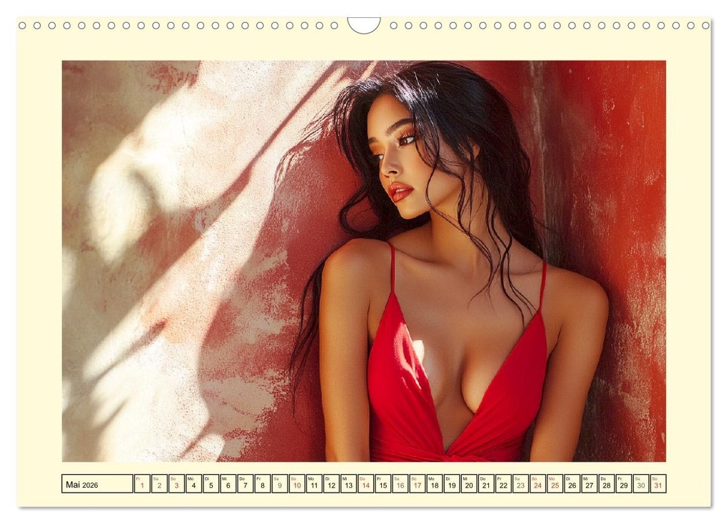 Weitere Ansicht: Sinnlich in Dessous. Die Kunst der verführerischen Eleganz (Wandkalender 2026 DIN A3 quer), CALVENDO Monatskalender | Rose Hurley, Calvendo