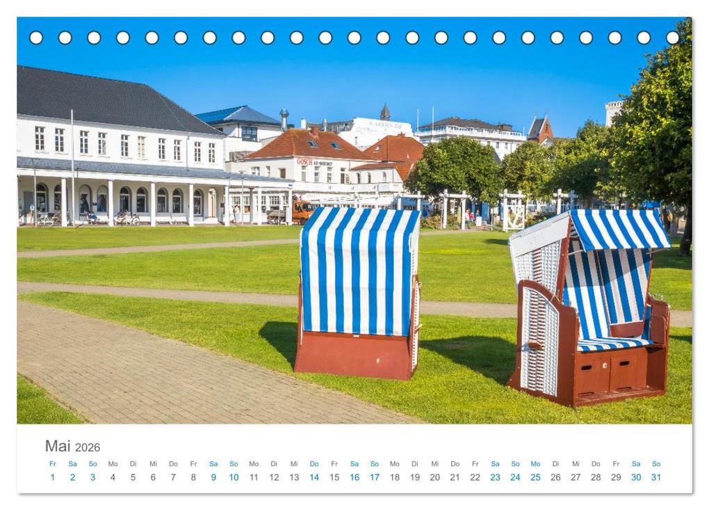 Weitere Ansicht: Norderney Sehnsuchtskalender (Tischkalender 2026 DIN A5 quer), CALVENDO Monatskalender | Dietmar Scherf, Calvendo