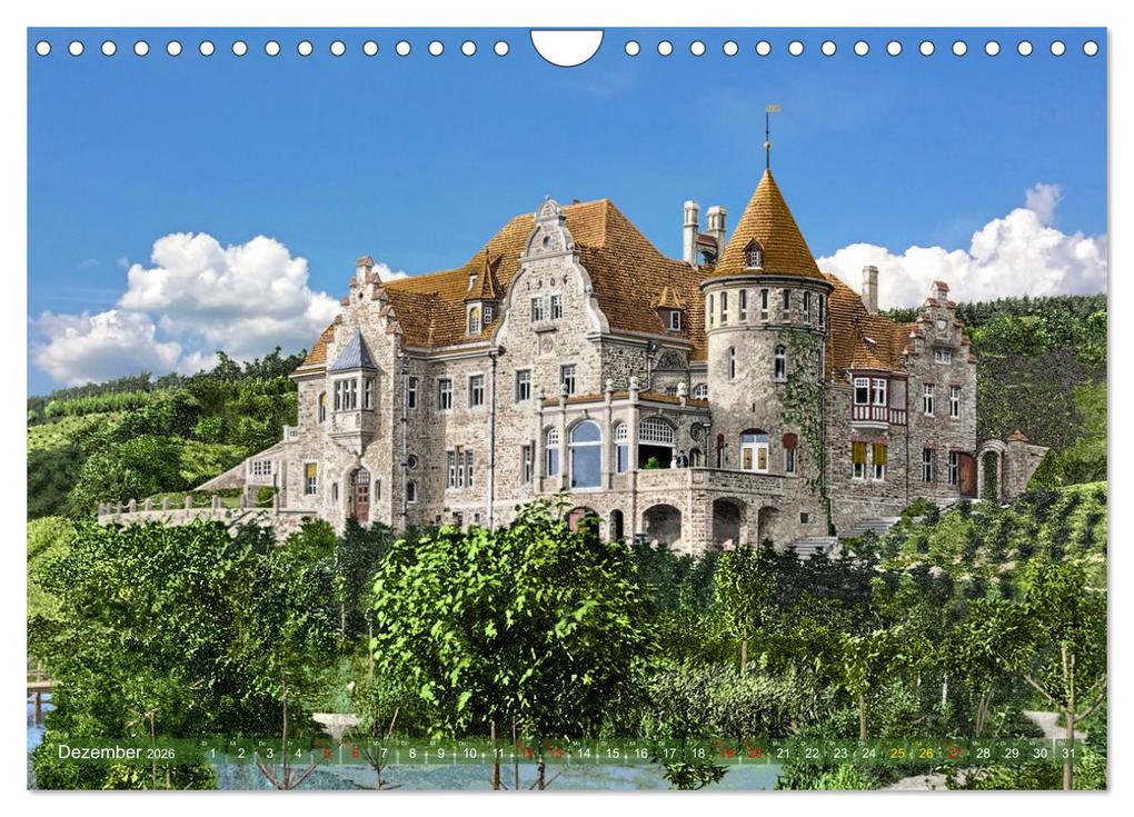 Weitere Ansicht: Historisches Aschersleben um 1900 - Kolorierte Schwarzweißfotos (Wandkalender 2026 DIN A4 quer), CALVENDO Monatskalender | André Tetsch, Calvendo