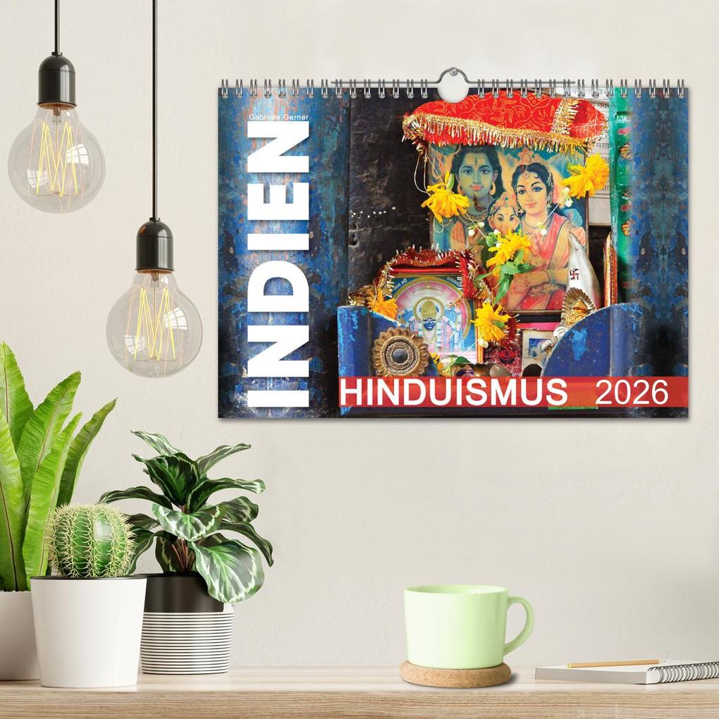 Weitere Ansicht: Indien - Hinduismus (Wandkalender 2026 DIN A4 quer), CALVENDO Monatskalender | Calvendo, Gabriele Gerner