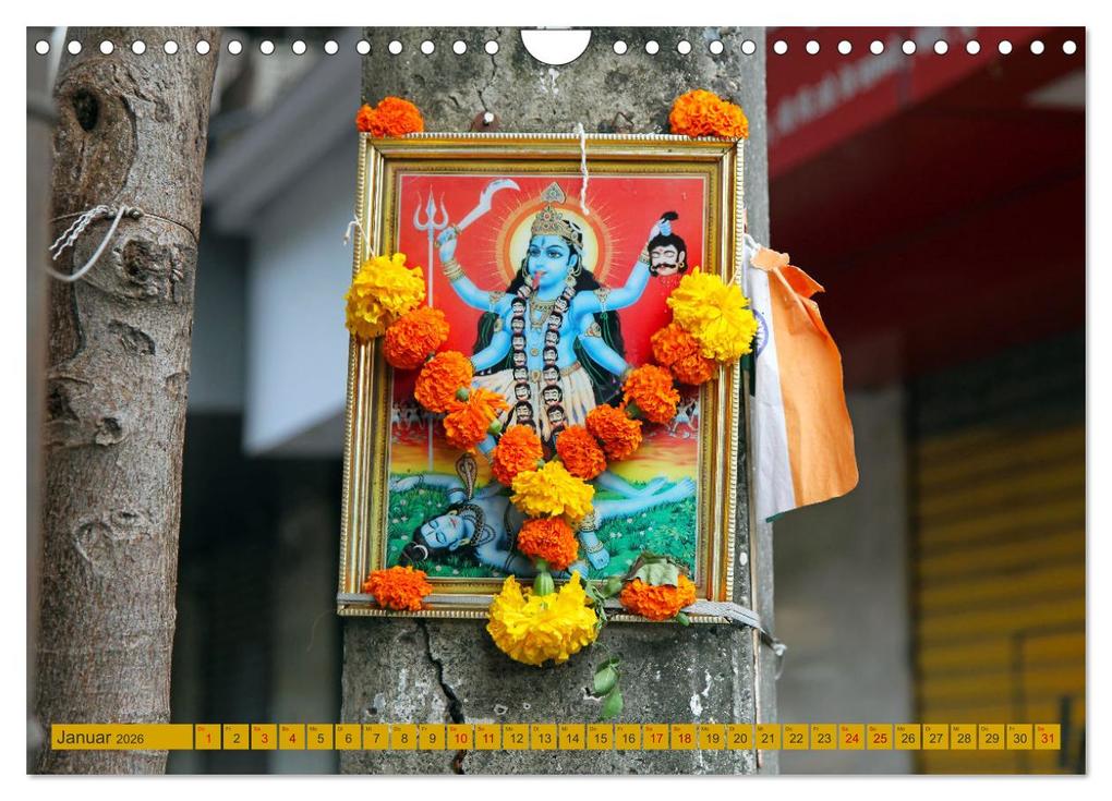 Weitere Ansicht: Indien - Hinduismus (Wandkalender 2026 DIN A4 quer), CALVENDO Monatskalender | Calvendo, Gabriele Gerner
