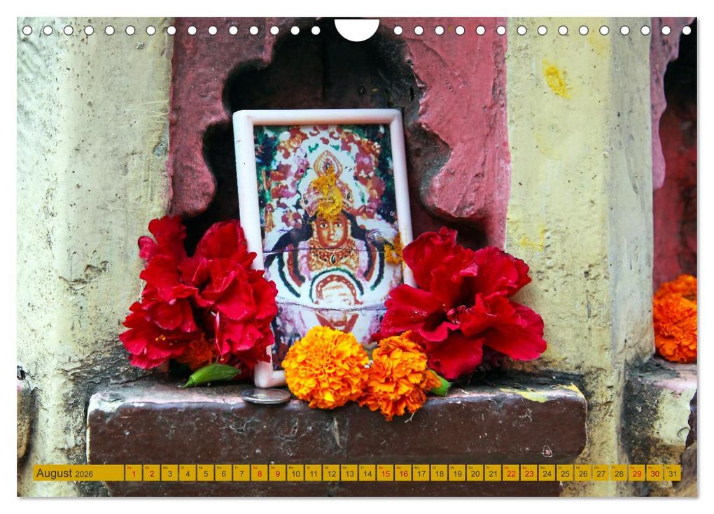 Weitere Ansicht: Indien - Hinduismus (Wandkalender 2026 DIN A4 quer), CALVENDO Monatskalender | Calvendo, Gabriele Gerner