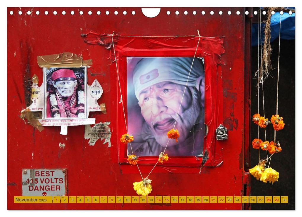 Weitere Ansicht: Indien - Hinduismus (Wandkalender 2026 DIN A4 quer), CALVENDO Monatskalender | Calvendo, Gabriele Gerner