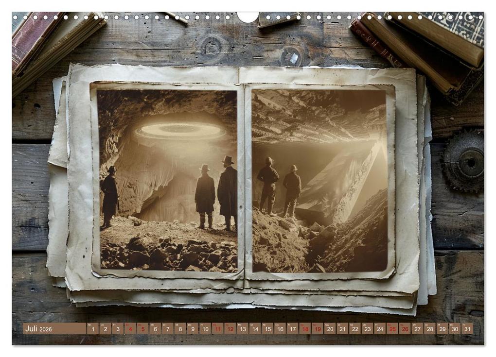 Weitere Ansicht: Verloren geglaubte Archäologie (Wandkalender 2026 DIN A3 quer), CALVENDO Monatskalender | Calvendo, Kerstin Waurick