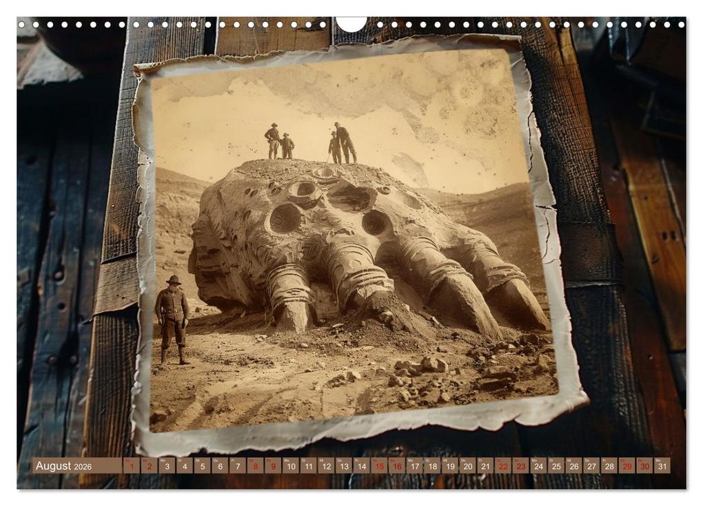 Weitere Ansicht: Verloren geglaubte Archäologie (Wandkalender 2026 DIN A3 quer), CALVENDO Monatskalender | Calvendo, Kerstin Waurick