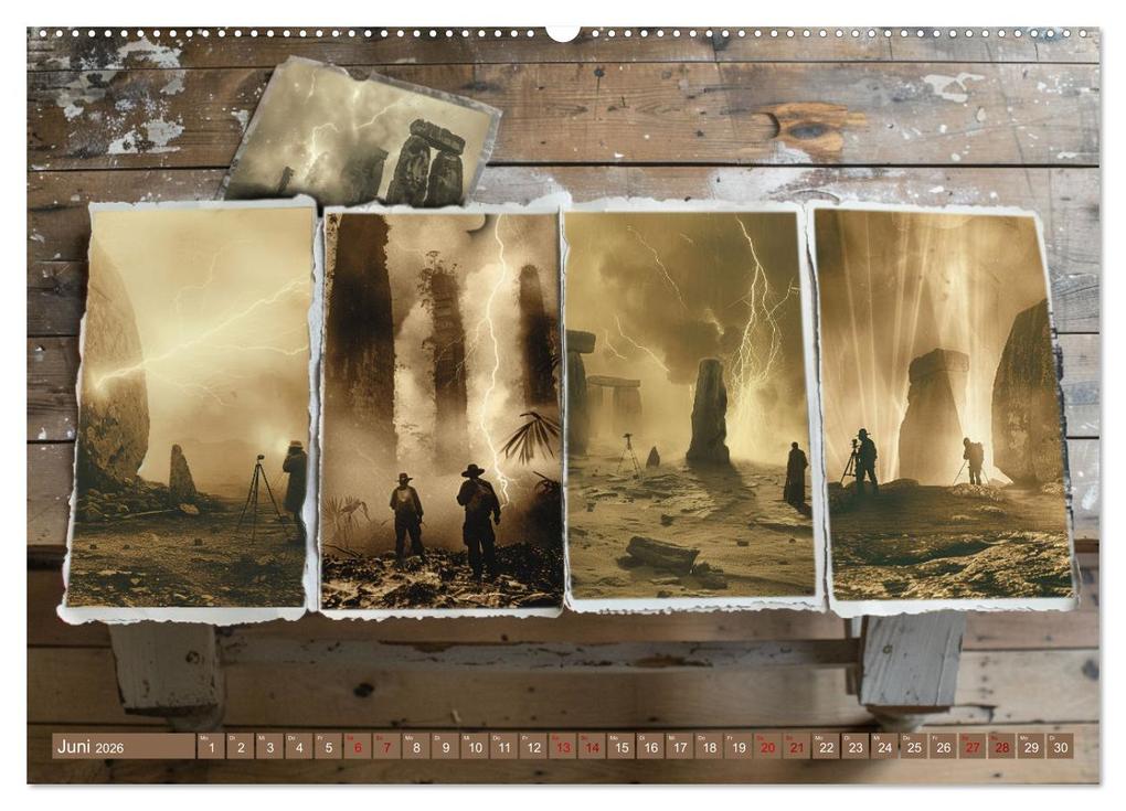 Weitere Ansicht: Verloren geglaubte Archäologie (Wandkalender 2026 DIN A2 quer), CALVENDO Monatskalender | Calvendo, Kerstin Waurick