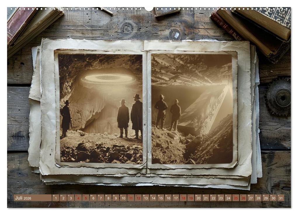 Weitere Ansicht: Verloren geglaubte Archäologie (Wandkalender 2026 DIN A2 quer), CALVENDO Monatskalender | Calvendo, Kerstin Waurick