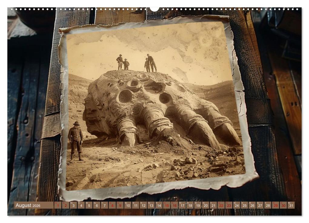 Weitere Ansicht: Verloren geglaubte Archäologie (Wandkalender 2026 DIN A2 quer), CALVENDO Monatskalender | Calvendo, Kerstin Waurick