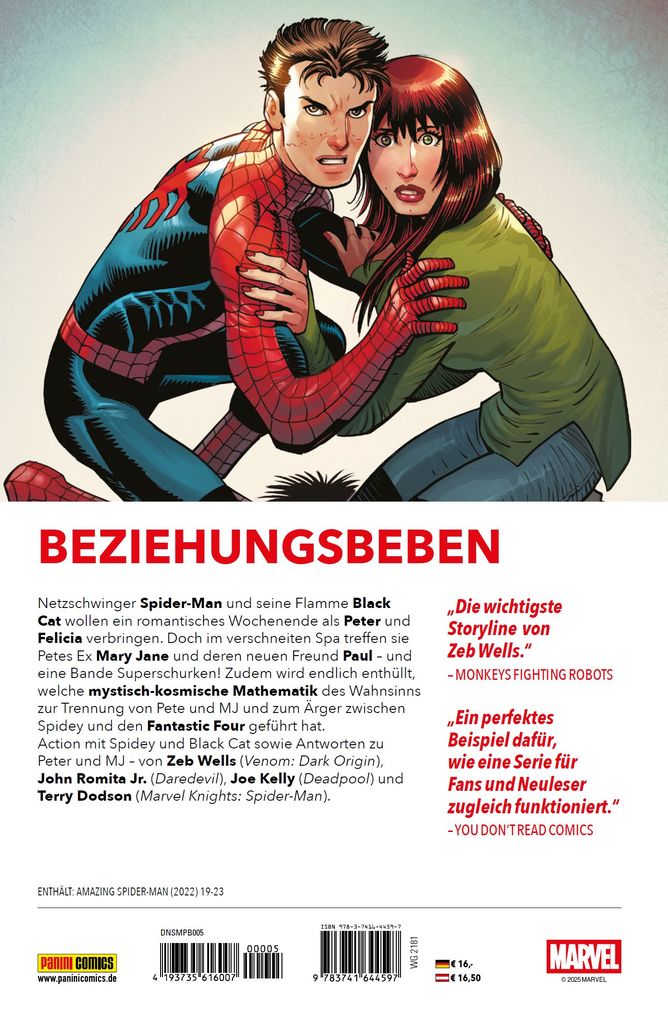 Weitere Ansicht: Spider-Man - Neustart (2. Serie) | Zeb Wells, John Romita Jr., Joe Kelly