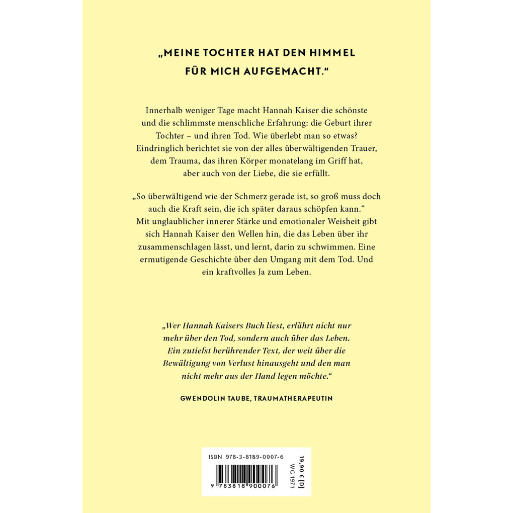 Weitere Ansicht: Die Geschenke meiner Tochter | Hannah Kaiser, Klein aber Hannah