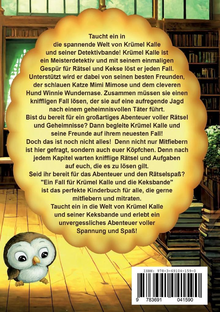 Weitere Ansicht: Das verschwundene Zauberbuch - Ein Fall für Krümel Kalle und die Keksbande | Victoria Berlinger