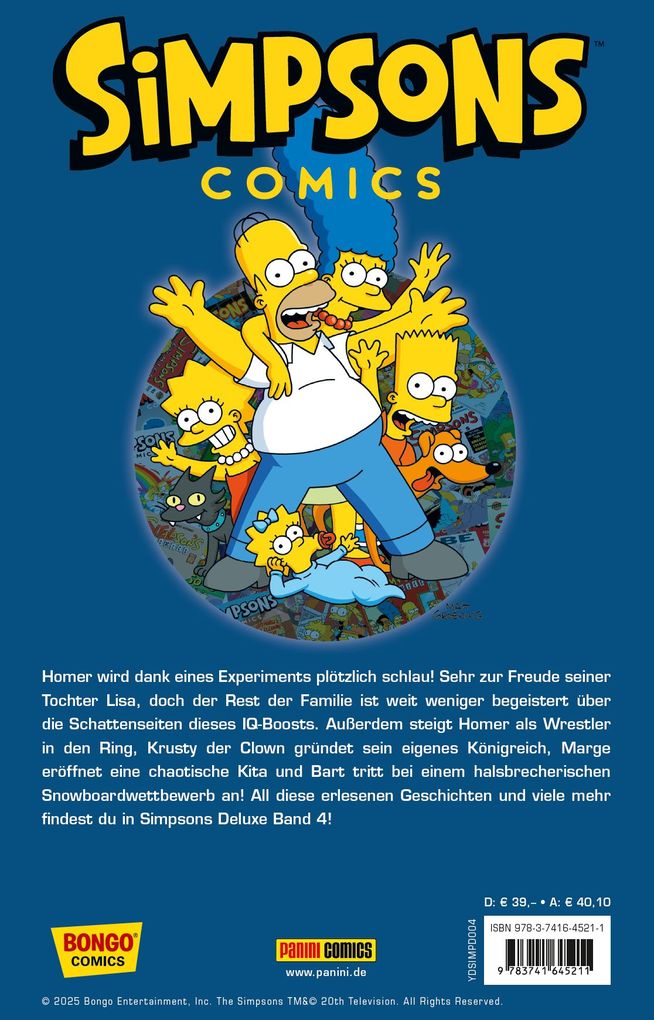 Weitere Ansicht: Die Simpsons Comics Deluxe | Matt Groening