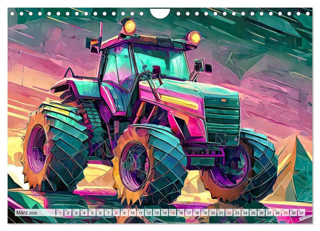 Weitere Ansicht: Motoren-Panorama (Wandkalender 2026 DIN A4 quer), CALVENDO Monatskalender | Werner Braun, Calvendo