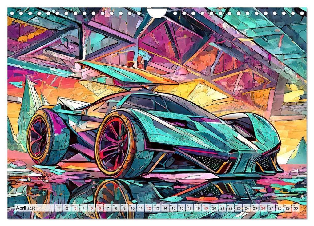 Weitere Ansicht: Motoren-Panorama (Wandkalender 2026 DIN A4 quer), CALVENDO Monatskalender | Werner Braun, Calvendo