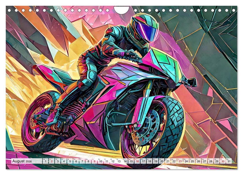 Weitere Ansicht: Motoren-Panorama (Wandkalender 2026 DIN A4 quer), CALVENDO Monatskalender | Werner Braun, Calvendo