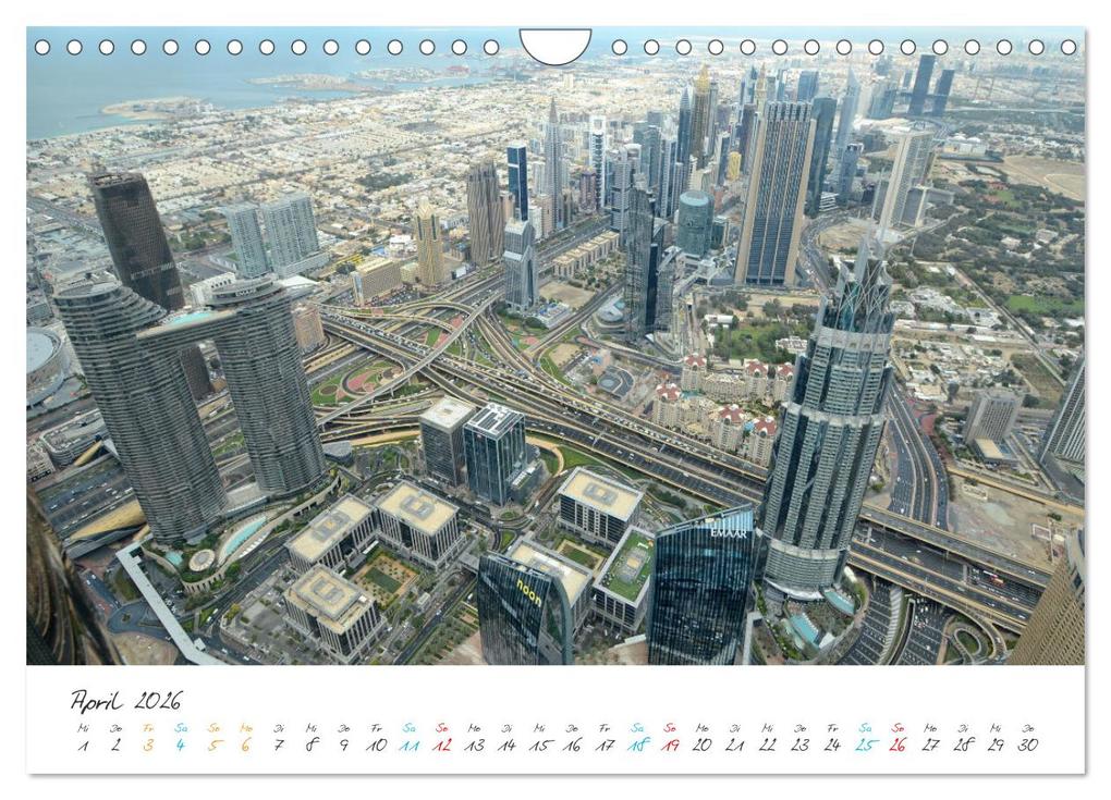 Weitere Ansicht: Dubai, die Stadt der Superlative. (Wandkalender 2026 DIN A4 quer), CALVENDO Monatskalender | Rufotos Rufotos, Calvendo, Rufotos