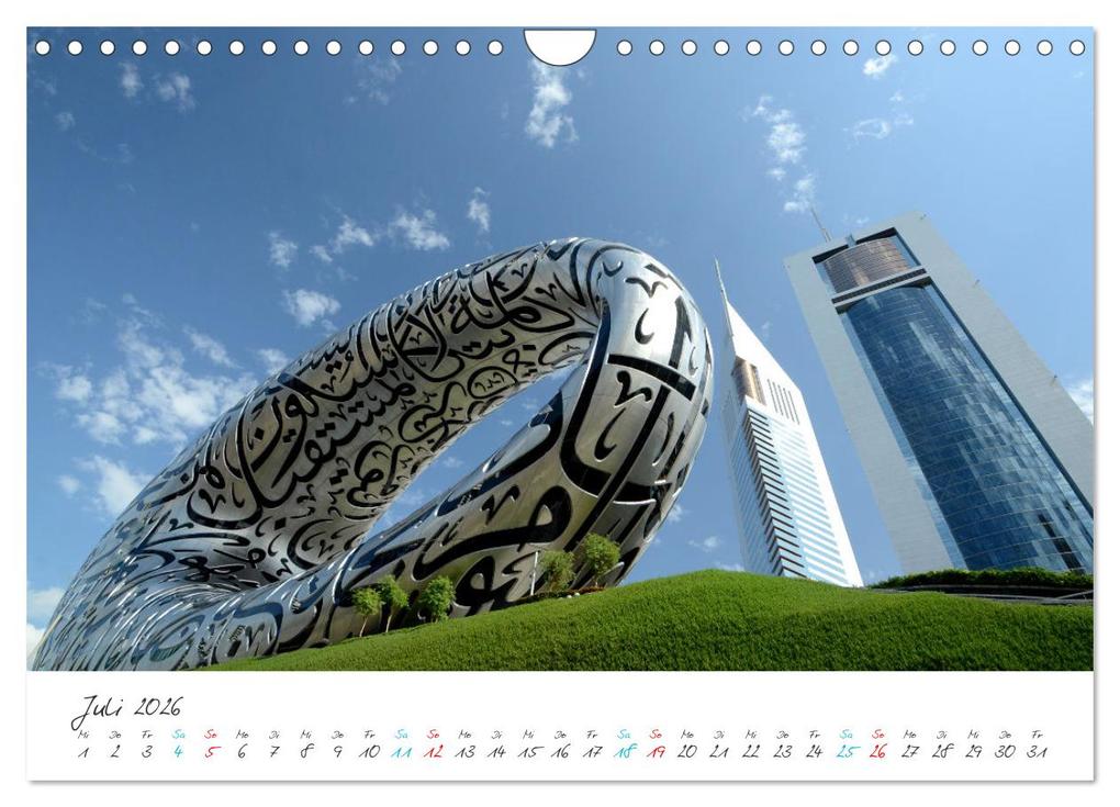 Weitere Ansicht: Dubai, die Stadt der Superlative. (Wandkalender 2026 DIN A4 quer), CALVENDO Monatskalender | Rufotos Rufotos, Calvendo, Rufotos