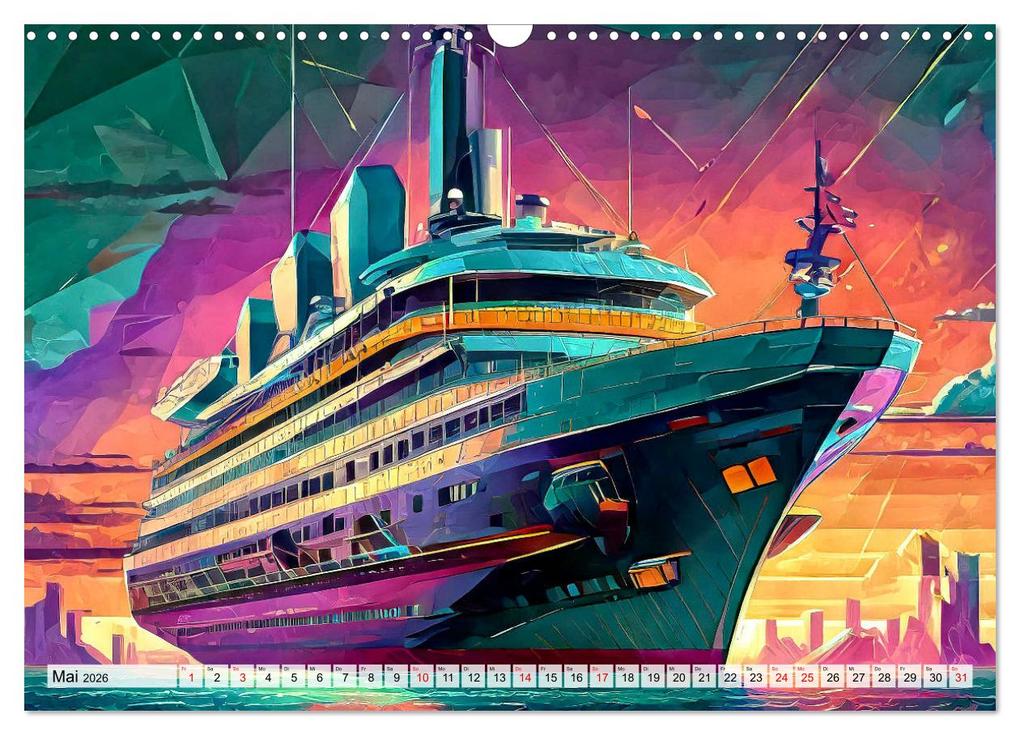 Weitere Ansicht: Motoren-Panorama (Wandkalender 2026 DIN A3 quer), CALVENDO Monatskalender | Werner Braun, Calvendo
