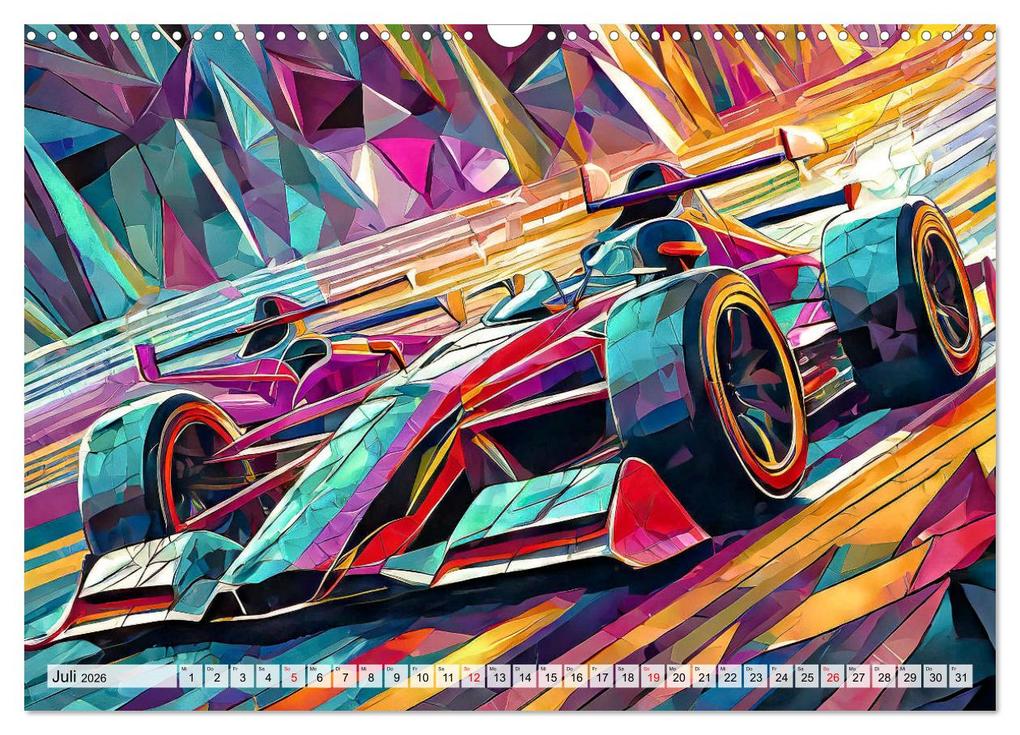 Weitere Ansicht: Motoren-Panorama (Wandkalender 2026 DIN A3 quer), CALVENDO Monatskalender | Werner Braun, Calvendo