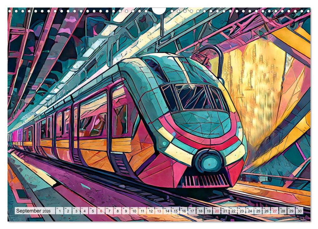 Weitere Ansicht: Motoren-Panorama (Wandkalender 2026 DIN A3 quer), CALVENDO Monatskalender | Werner Braun, Calvendo