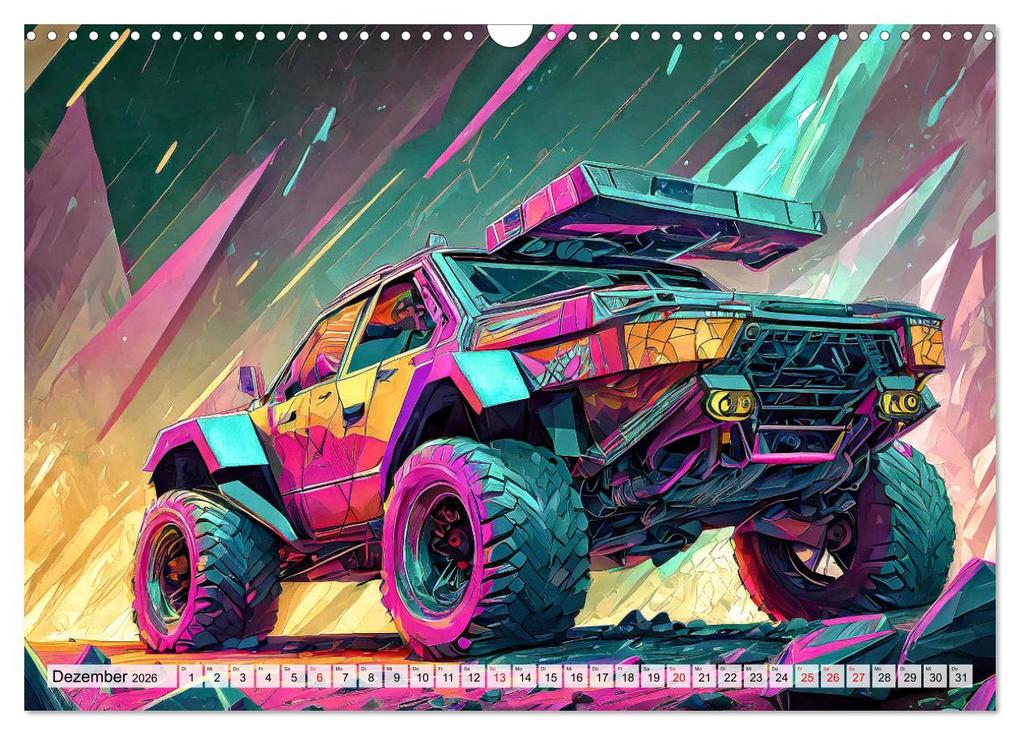 Weitere Ansicht: Motoren-Panorama (Wandkalender 2026 DIN A3 quer), CALVENDO Monatskalender | Werner Braun, Calvendo