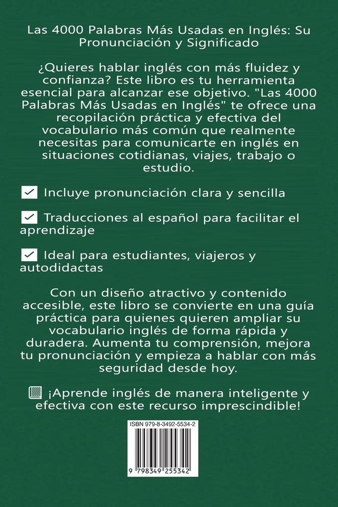 Weitere Ansicht: Las 4000 Palabras Mas Usadas En Ingles | Carlos Gomez