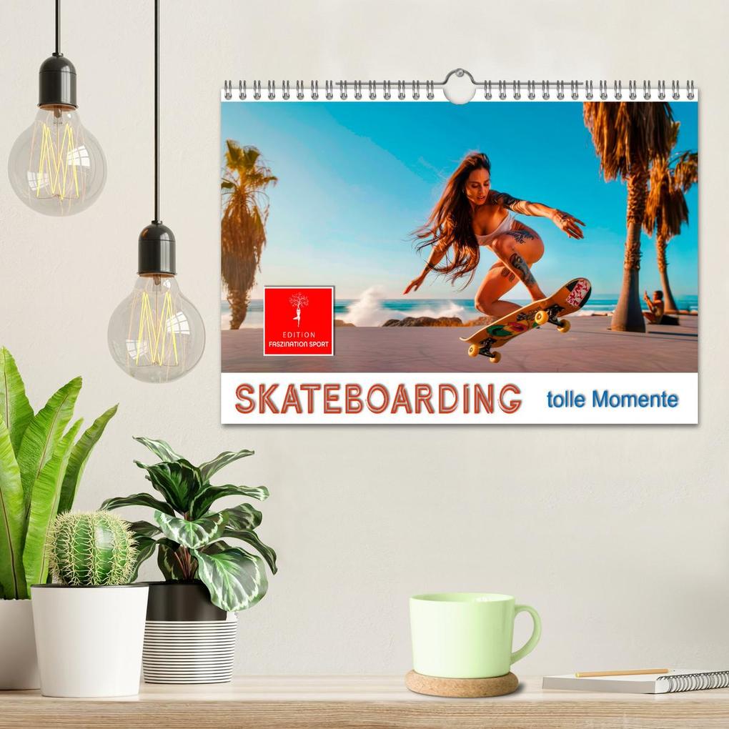 Weitere Ansicht: Skateboarding - tolle Momente (Wandkalender 2026 DIN A4 quer), CALVENDO Monatskalender | Calvendo, Peter Roder