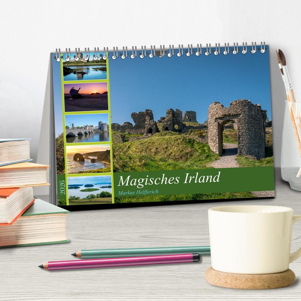 Weitere Ansicht: Magisches Irland 2026 (Tischkalender 2026 DIN A5 quer), CALVENDO Monatskalender | Markus Helfferich, Calvendo