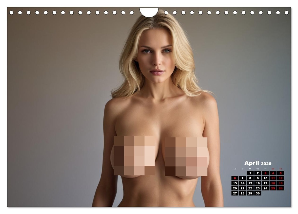 Weitere Ansicht: Göttliche Rundungen: Die Schönheit großer Brüste (Wandkalender 2026 DIN A4 quer), CALVENDO Monatskalender | ShirtScene ShirtScene, Calvendo, ShirtScene