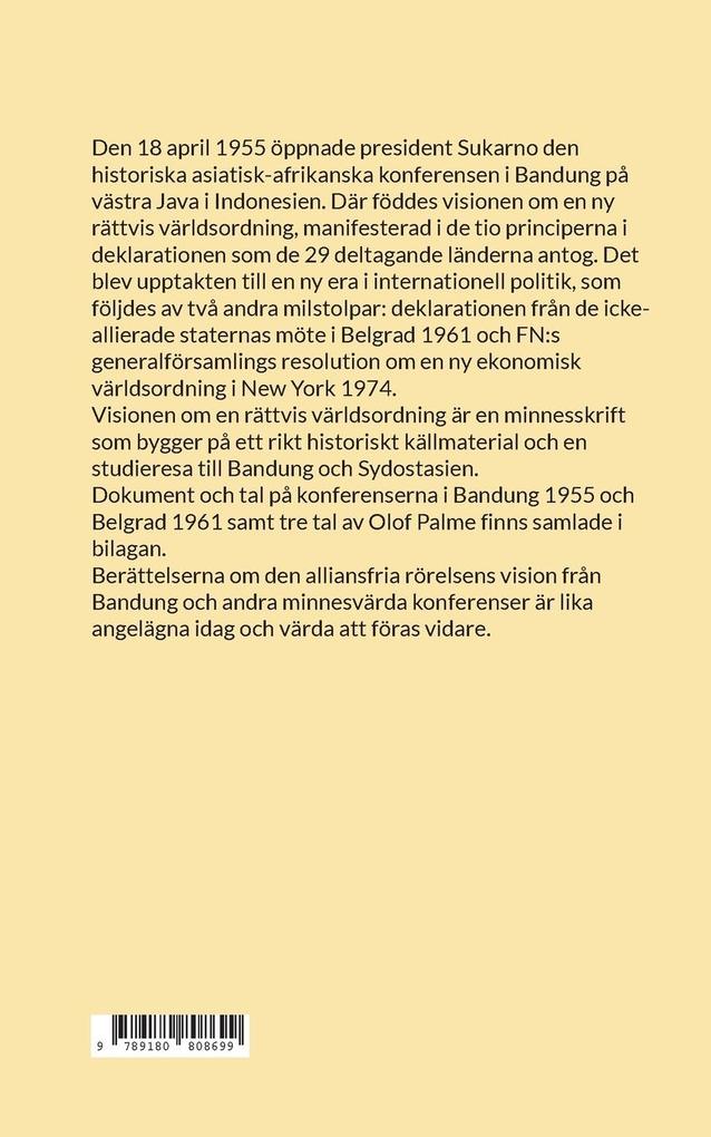 Weitere Ansicht: Visionen om en rättvis världsordning | Thomas Lindh