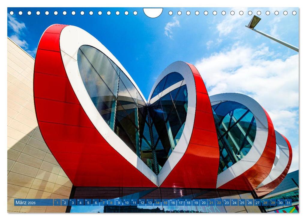 Weitere Ansicht: Architektur Porträts (Wandkalender 2026 DIN A4 quer), CALVENDO Monatskalender | Calvendo, Klaus Ruttloff