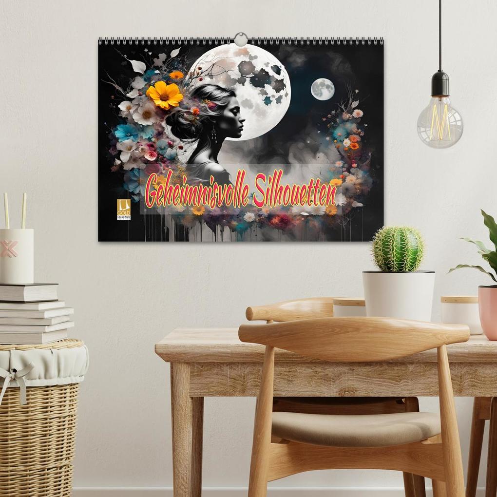 Weitere Ansicht: Geheimnisvolle Silhouetten (Wandkalender 2026 DIN A3 quer), CALVENDO Monatskalender | Calvendo, Dusanka Djeric