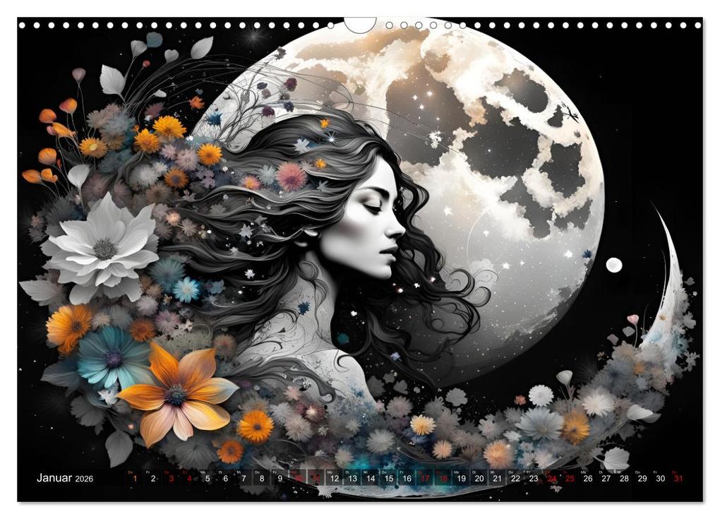 Weitere Ansicht: Geheimnisvolle Silhouetten (Wandkalender 2026 DIN A3 quer), CALVENDO Monatskalender | Calvendo, Dusanka Djeric