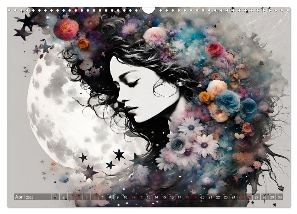 Weitere Ansicht: Geheimnisvolle Silhouetten (Wandkalender 2026 DIN A3 quer), CALVENDO Monatskalender | Calvendo, Dusanka Djeric