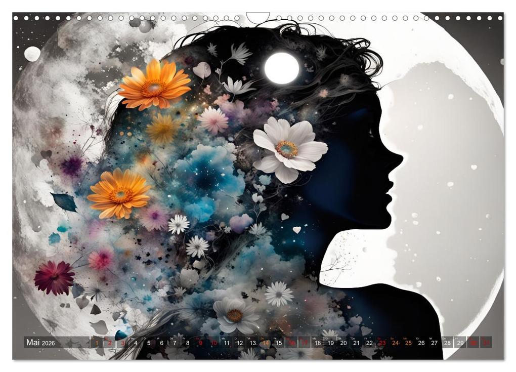 Weitere Ansicht: Geheimnisvolle Silhouetten (Wandkalender 2026 DIN A3 quer), CALVENDO Monatskalender | Calvendo, Dusanka Djeric