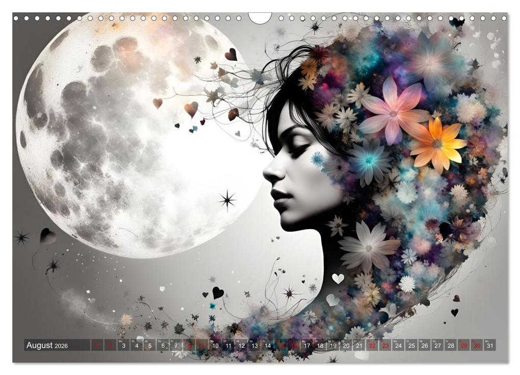 Weitere Ansicht: Geheimnisvolle Silhouetten (Wandkalender 2026 DIN A3 quer), CALVENDO Monatskalender | Calvendo, Dusanka Djeric