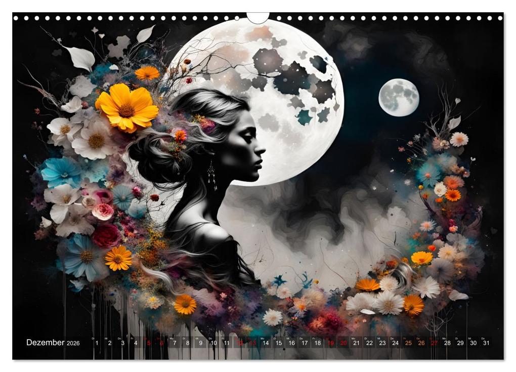 Weitere Ansicht: Geheimnisvolle Silhouetten (Wandkalender 2026 DIN A3 quer), CALVENDO Monatskalender | Calvendo, Dusanka Djeric