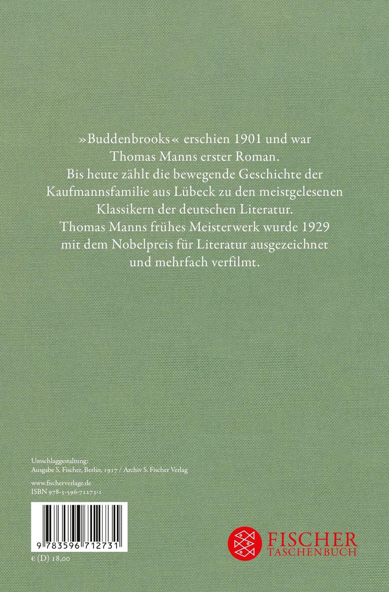 Weitere Ansicht: Buddenbrooks | Thomas Mann