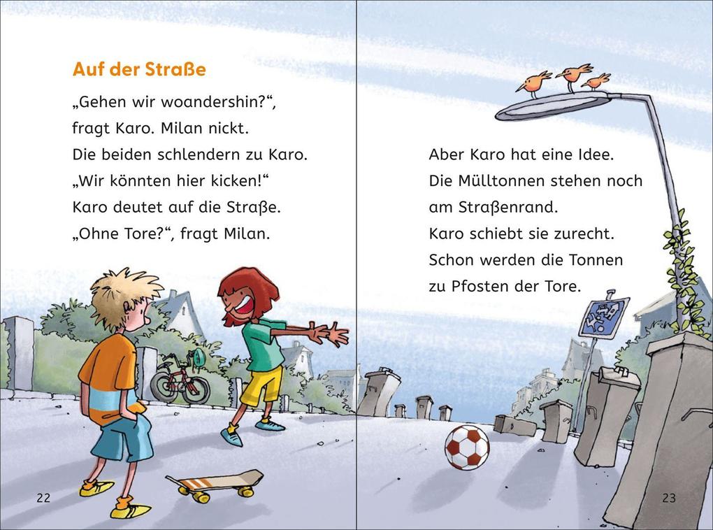Weitere Ansicht: Leseprofis - Voll im Fußballfieber!, 1. Klasse (Doppelband) | Sabine Stehr