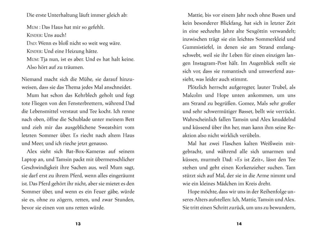 Weitere Ansicht: Sommernachtserwachen | Meg Rosoff