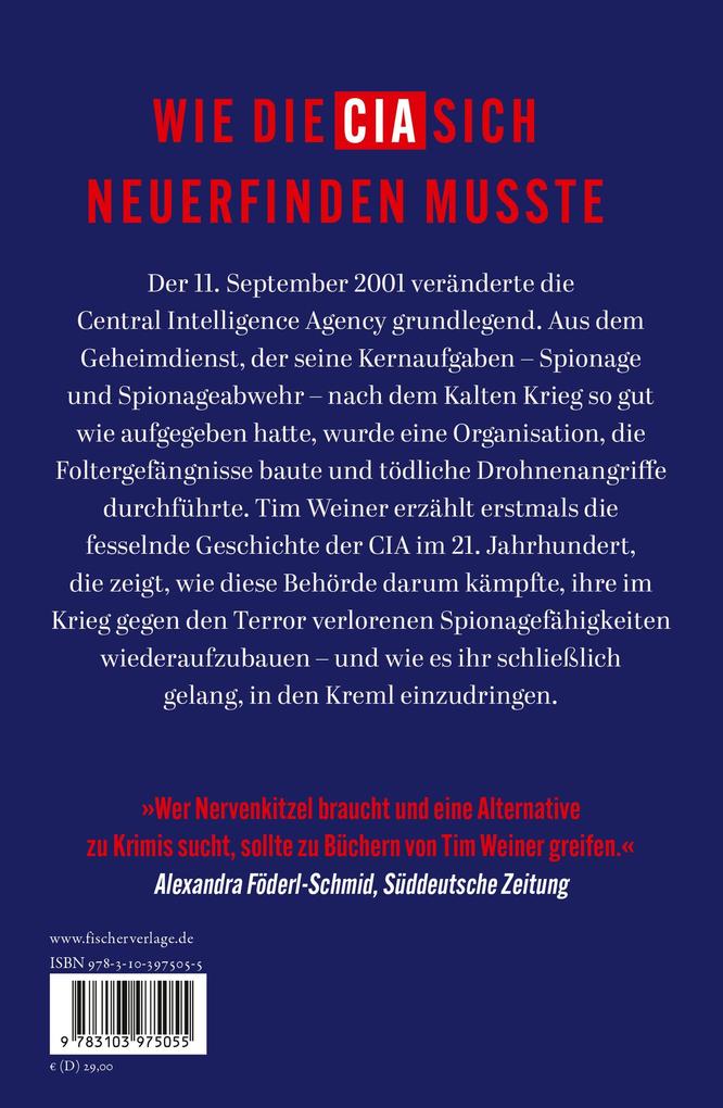 Weitere Ansicht: Die Mission - Die CIA im 21. Jahrhundert | Tim Weiner