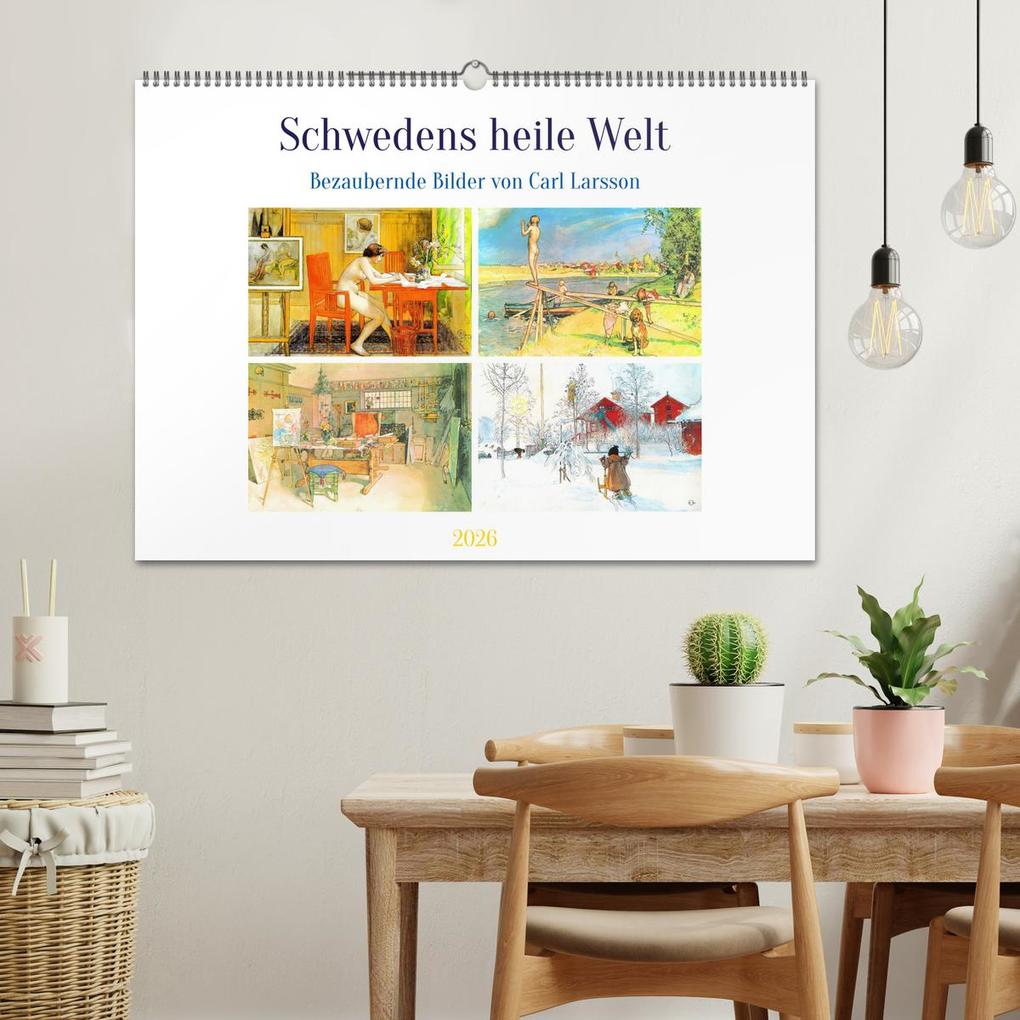 Weitere Ansicht: Schwedens heile Welt (Wandkalender 2026 DIN A2 quer), CALVENDO Monatskalender | Steffani Lehmann (Hrsg.), Calvendo, Steffani Lehmann