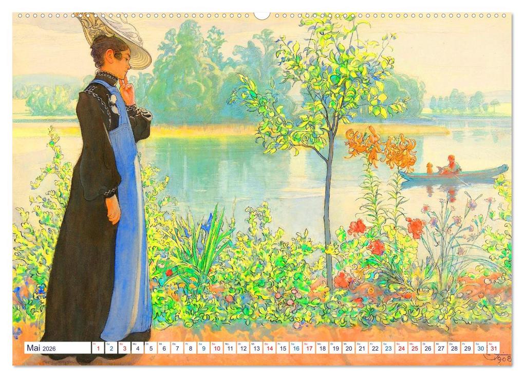 Weitere Ansicht: Schwedens heile Welt (Wandkalender 2026 DIN A2 quer), CALVENDO Monatskalender | Steffani Lehmann (Hrsg.), Calvendo, Steffani Lehmann
