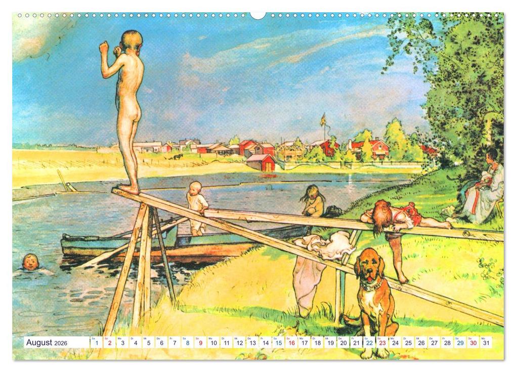 Weitere Ansicht: Schwedens heile Welt (Wandkalender 2026 DIN A2 quer), CALVENDO Monatskalender | Steffani Lehmann (Hrsg.), Calvendo, Steffani Lehmann