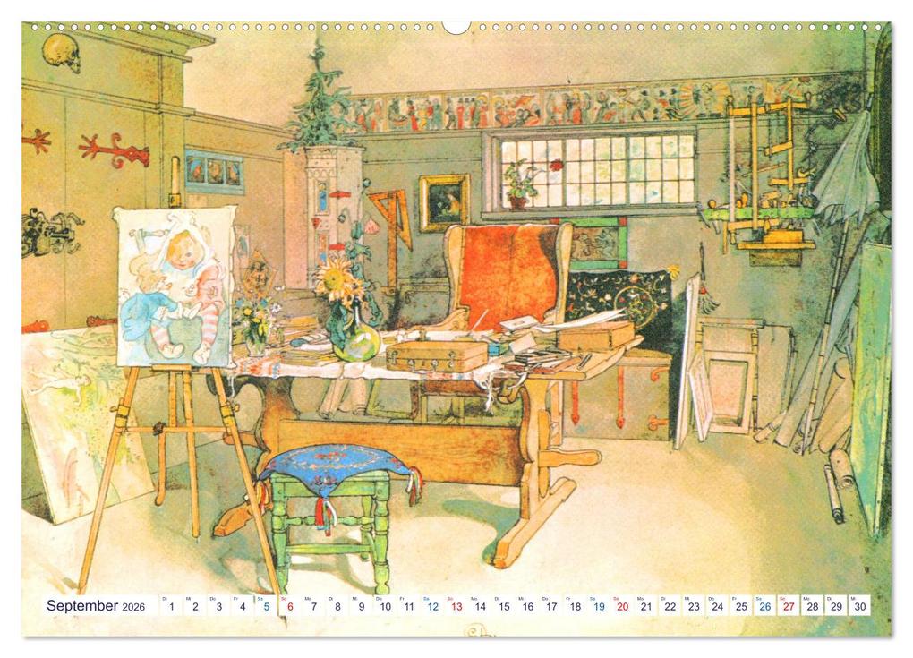 Weitere Ansicht: Schwedens heile Welt (Wandkalender 2026 DIN A2 quer), CALVENDO Monatskalender | Steffani Lehmann (Hrsg.), Calvendo, Steffani Lehmann