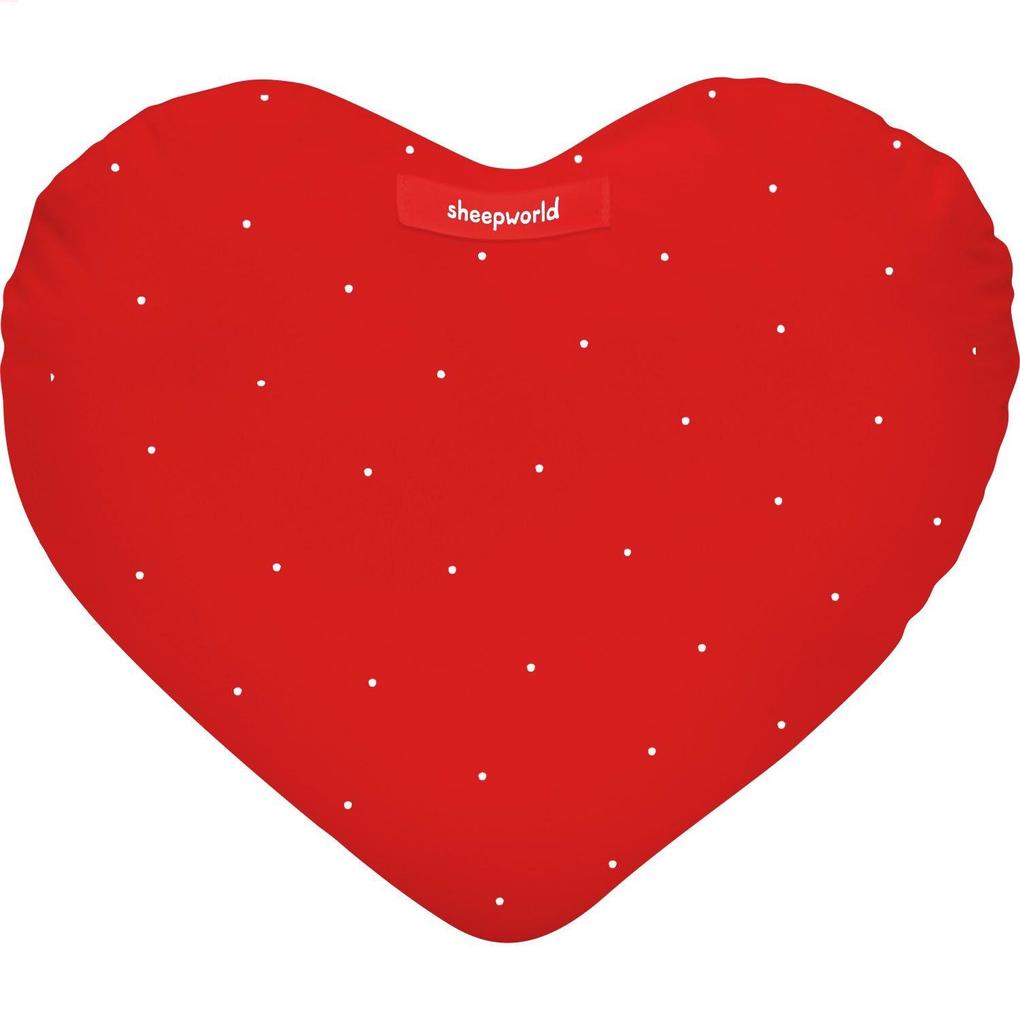 Weitere Ansicht: Plüschkissen "Schön, dass es dich gibt! Weil du........!"