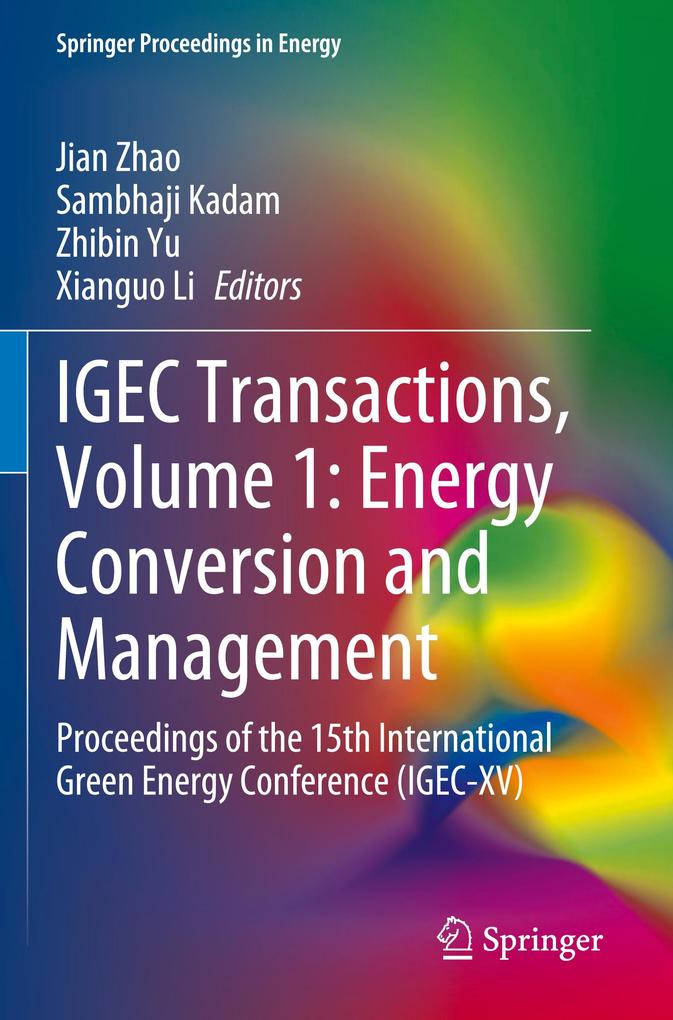 Produktbild: IGEC Transactions, Volume 1: Energy Conversion and Management