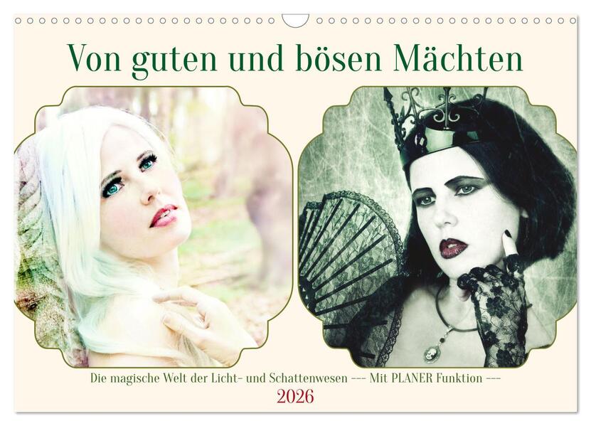 Produktbild: Von guten und bösen Mächten (Wandkalender 2026 DIN A3 quer), CALVENDO Monatskalender | Ravienne Art, Calvendo